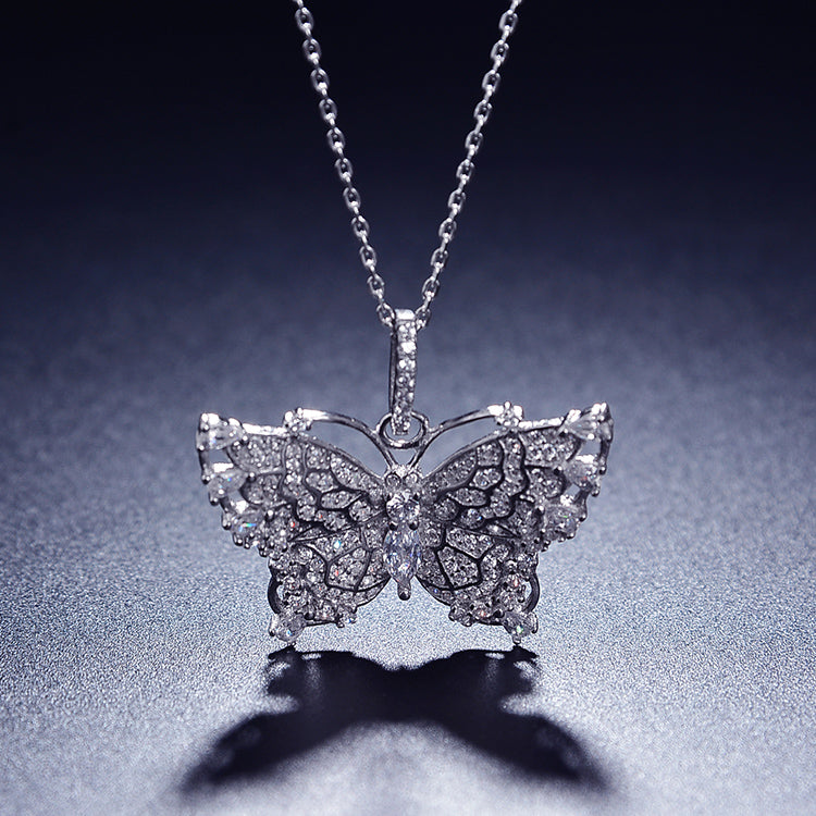 925 Silver butterfly