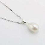 Fresh Water Pearl & Sterling Silver Chain